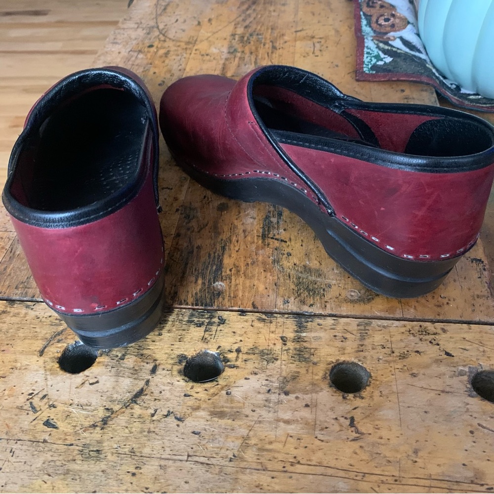 Dansko Red Clogs